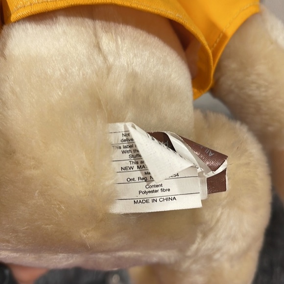 Harper The Brass Button Bear - Picture 3 of 3